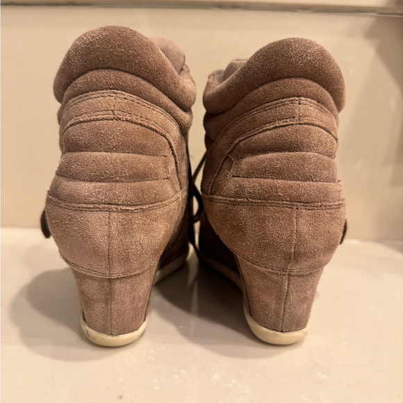 Ash Women's Bowie Suede Wedge Sneaker - Picture 3 of 6